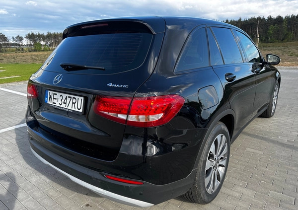 Mercedes-Benz GLC cena 125000 przebieg: 69308, rok produkcji 2017 z Mława małe 407